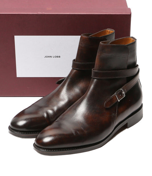JOHN LOBB ブーツ 8695B Jodhpur Boots ブラウン メンズ SIZE 8.5 ジョンロブ