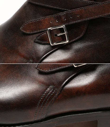JOHN LOBB ブーツ 8695B Jodhpur Boots ブラウン メンズ SIZE 8.5 ジョンロブ