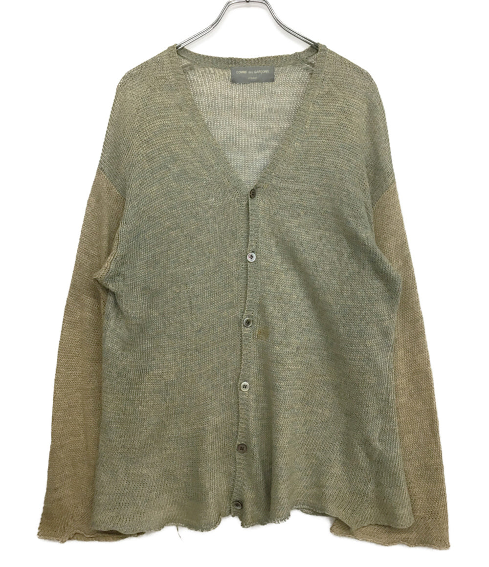 COMME des GARCONS HOMME 97年製 メッシュカーディガン メンズ SIZE - コムデギャルソンオム