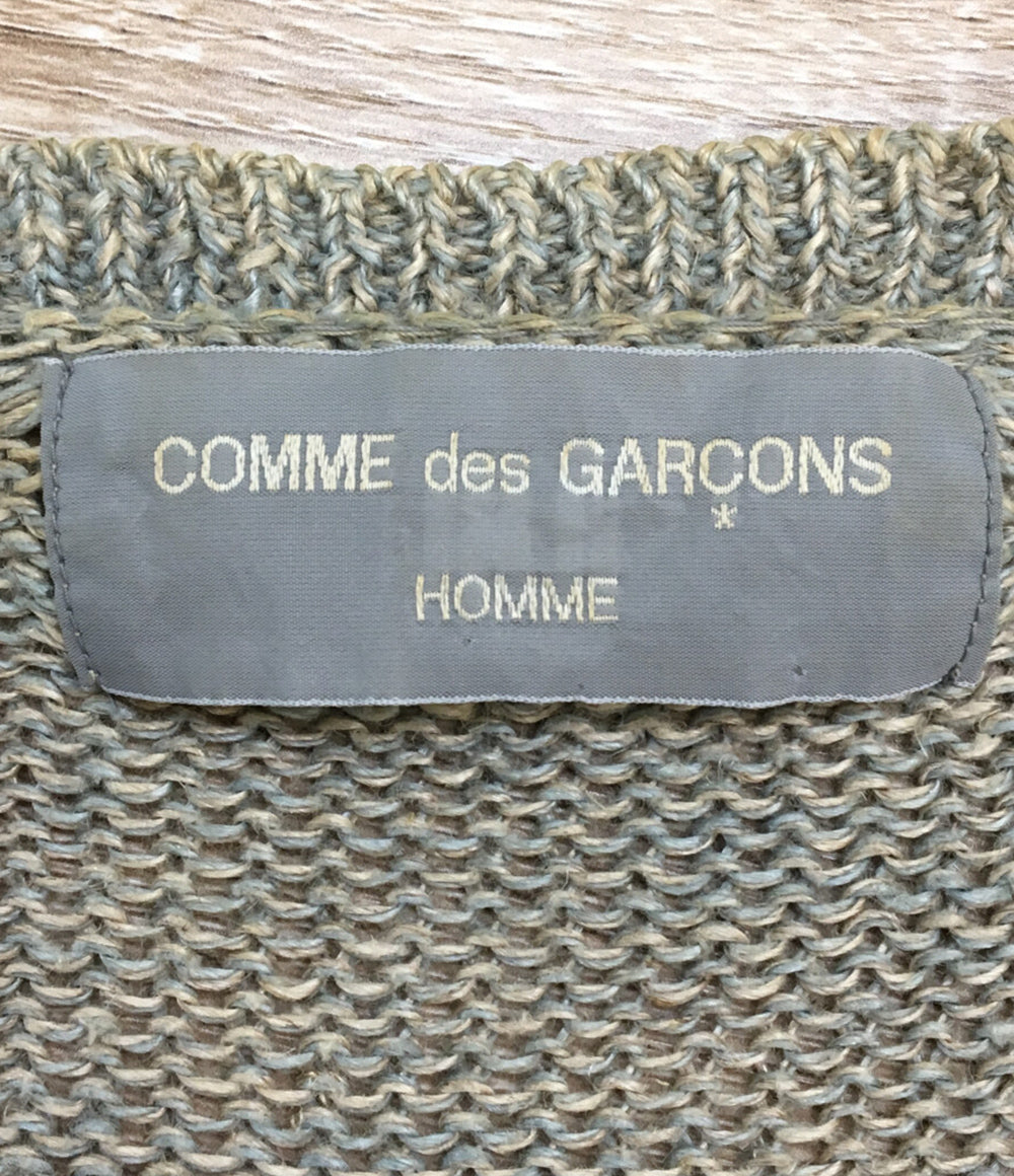 COMME des GARCONS HOMME 97年製 メッシュカーディガン メンズ SIZE - コムデギャルソンオム