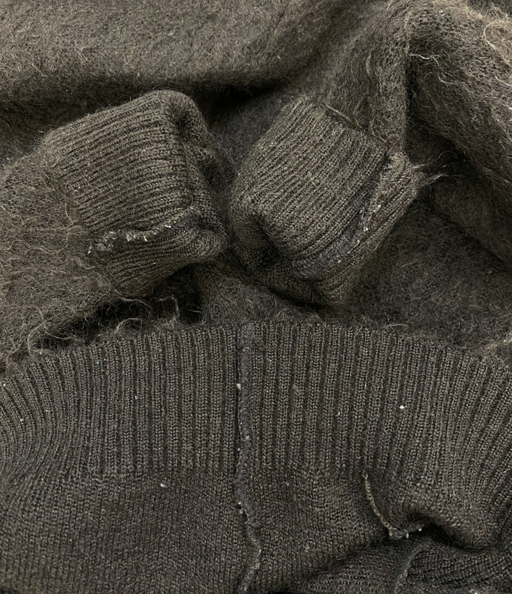 WACKO MARIA 18FW-WMK-KN19 ウールモヘアカーディガン ブラウン メンズ SIZE S ワコマリア