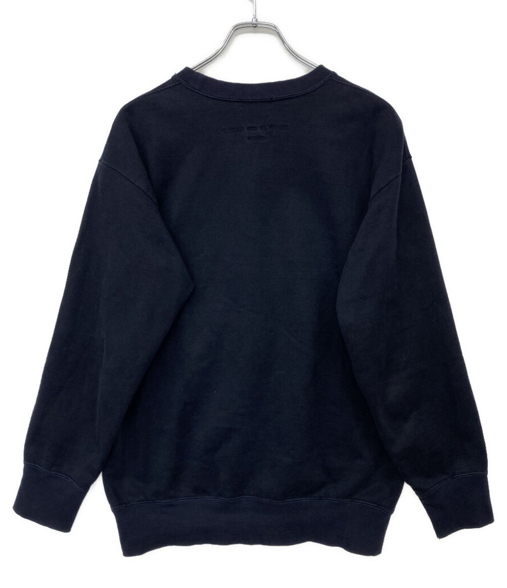 COMME des GARCONS HOMME 89AW ロゴ刺繍スウェット ネイビー HT-050010 メンズ SIZE - コムデギャルソンオム