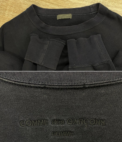 COMME des GARCONS HOMME 89AW ロゴ刺繍スウェット ネイビー HT-050010 メンズ SIZE - コムデギャルソンオム