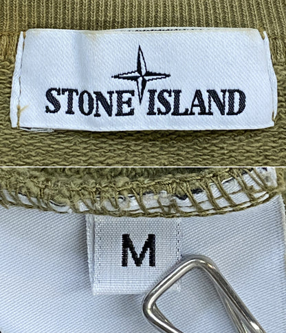 STONE ISLAND ワッペンスウェット カーキ メンズ SIZE M ストーンアイランド