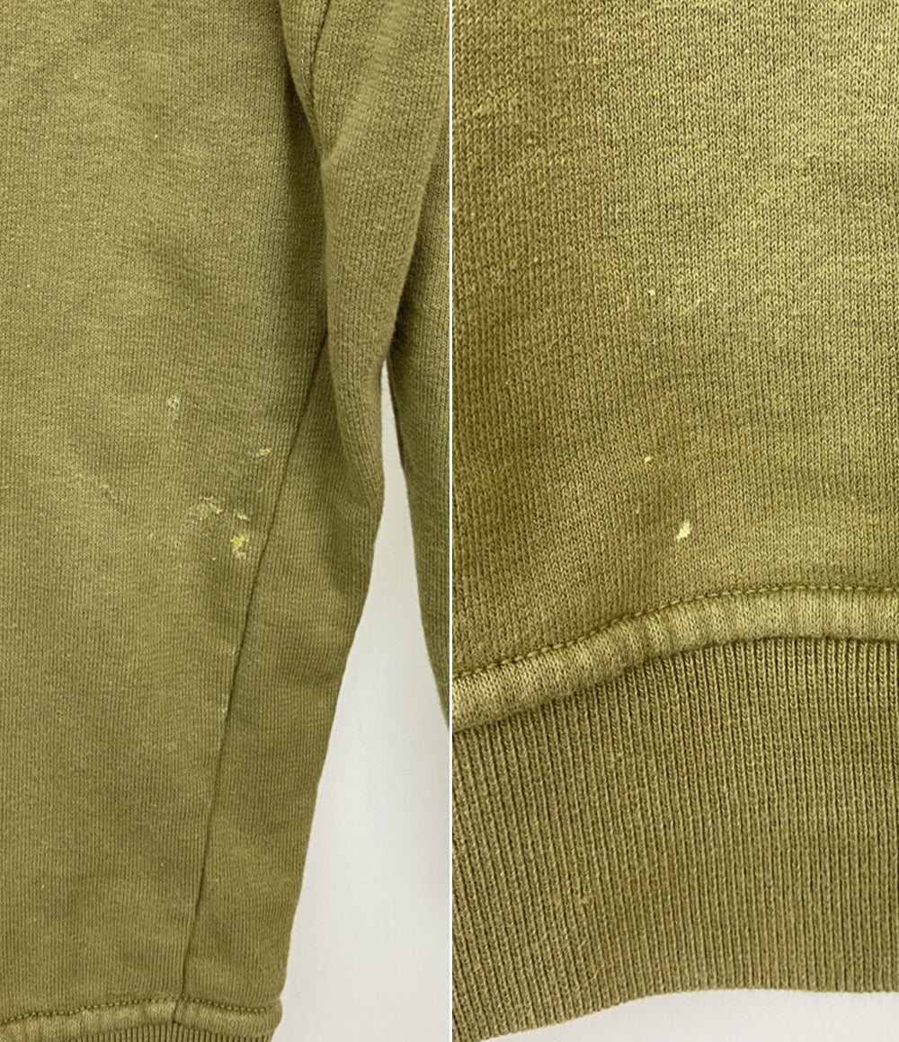 STONE ISLAND ワッペンスウェット カーキ メンズ SIZE M ストーンアイランド