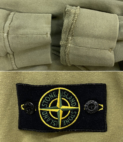 STONE ISLAND ワッペンスウェット カーキ メンズ SIZE M ストーンアイランド