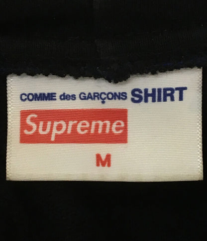 Supreme × COMME des GARCONS SHIRT シュプリーム パーカー フーディー メンズ SIZE M コムデギャルソンシャツ