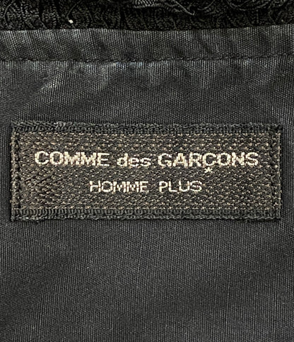 COMME des GARCONS HOMME PLUS 80s レースカラー長袖シャツ ブラック PB-050450 メンズ SIZE - コムデギャルソンオムプリュス