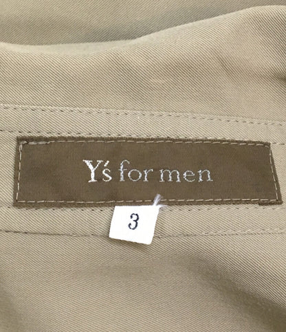 Y’s for men ボタン長袖シャツ メンズ SIZE 3 ワイズフォーメン