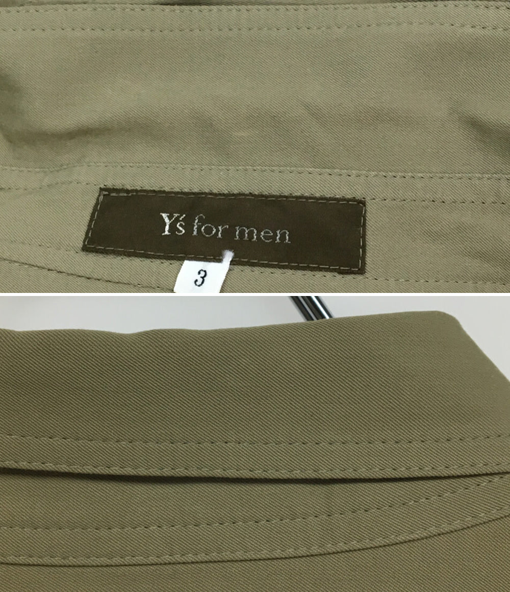 Y’s for men ボタン長袖シャツ メンズ SIZE 3 ワイズフォーメン