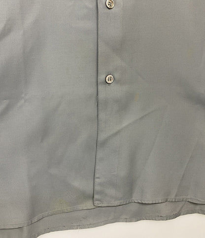 YOHJI YAMAMOTO POUR HOMME 91AW レーヨンシルク長袖シャツ 襟内:ゴールド メンズ SIZE M ヨウジヤマモトプールオム