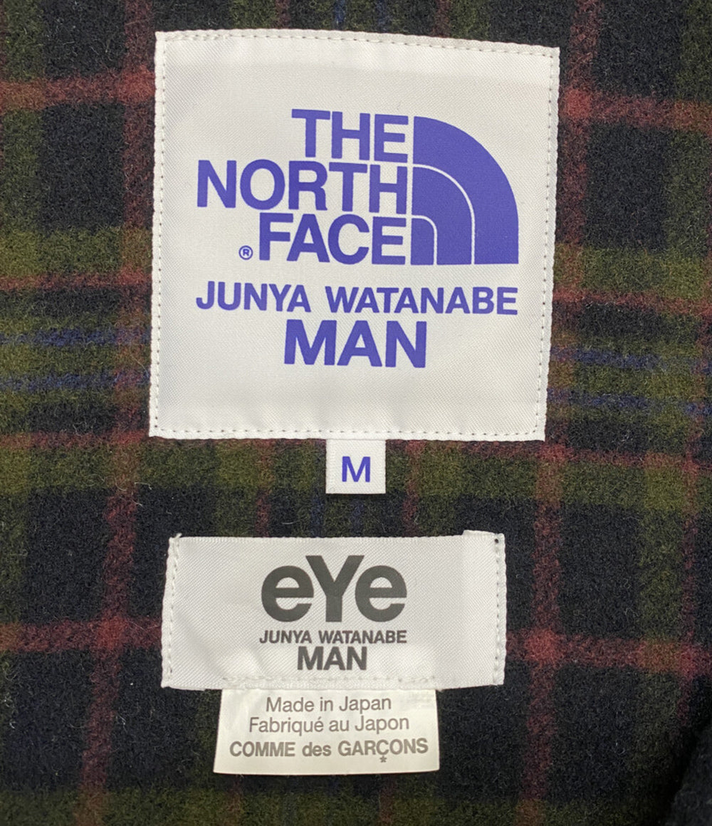THE NORTH FACE×JUNYA WATANABE MAN ジュンヤワタナベマン ウールメルトンジャケット 24aw WN-J917 メンズ SIZE M ザノースフェイス