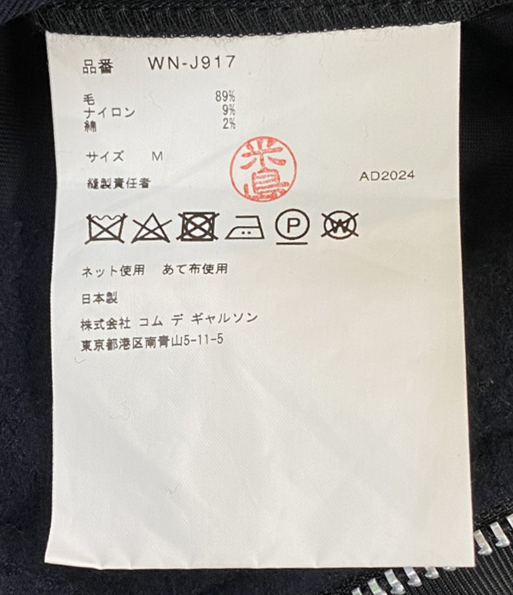 THE NORTH FACE×JUNYA WATANABE MAN ジュンヤワタナベマン ウールメルトンジャケット 24aw WN-J917 メンズ SIZE M ザノースフェイス