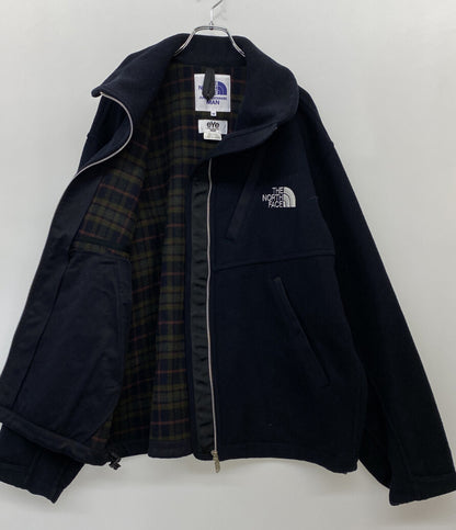THE NORTH FACE×JUNYA WATANABE MAN ジュンヤワタナベマン ウールメルトンジャケット 24aw WN-J917 メンズ SIZE M ザノースフェイス