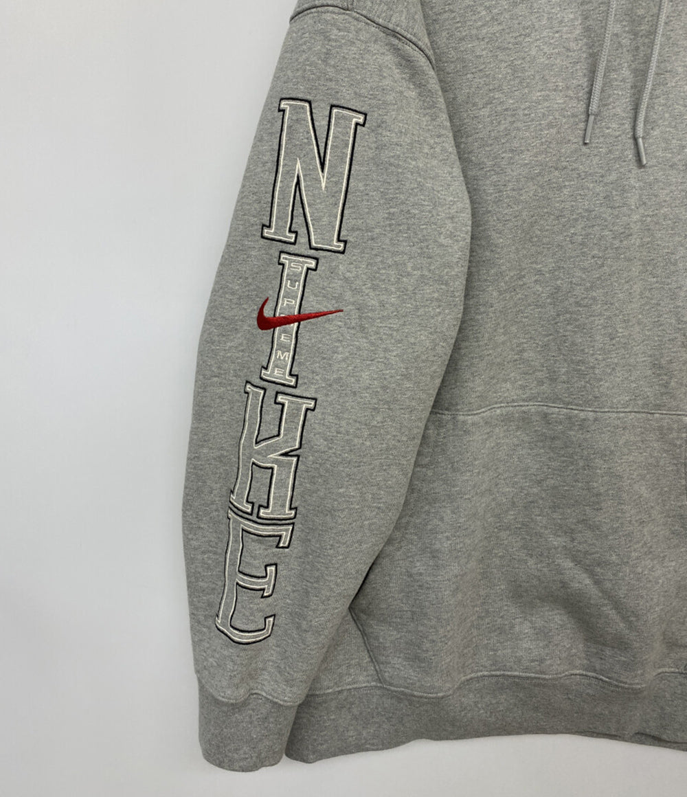 NIKE×SUPREME シュプリーム スウェットパーカー Hooded Sweatshirt メンズ SIZE M ナイキ