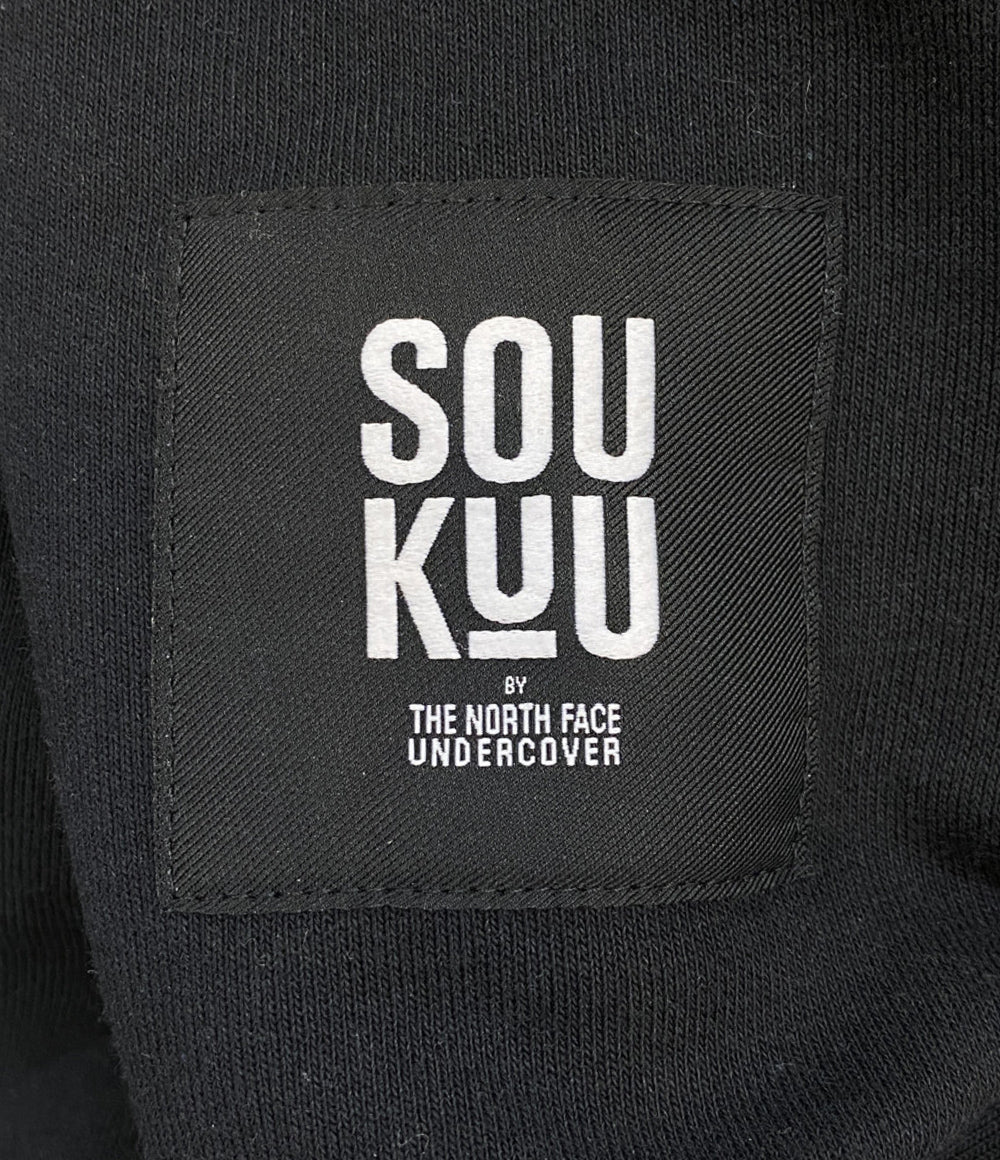 THE NORTH FACE×UNDERCOVER SOUKUU アンダーカバー ソウクウ スウェットパーカー ブラック メンズ SIZE L ザ・ノースフェイス