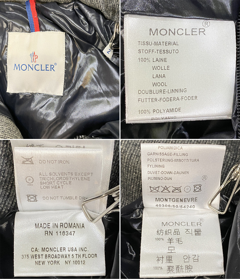 MONCLER ダウンジャケット STOFF-TESSUTO モンジュネーブル メンズ SIZE 2 モンクレール