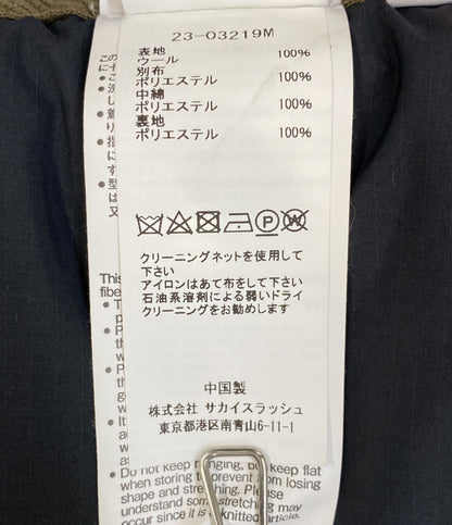 sacai 中綿ニットベスト Padded Wool Gilet 23aw 23-03219M メンズ SIZE 2 サカイ