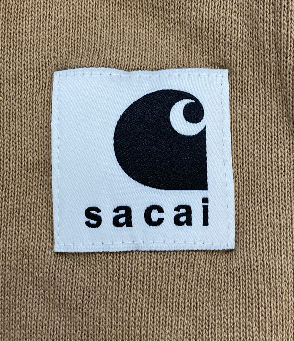 sacai×CARHARTT WIP カーハートワークインプログレス スウェットパーカー 25-00993S メンズ SIZE 4 サカイ