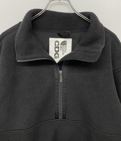 CDG×THE NORTH FACE ザ ノースフェイス フリースジャケット NA52423CD ブラック メンズ SIZE S シーディージー