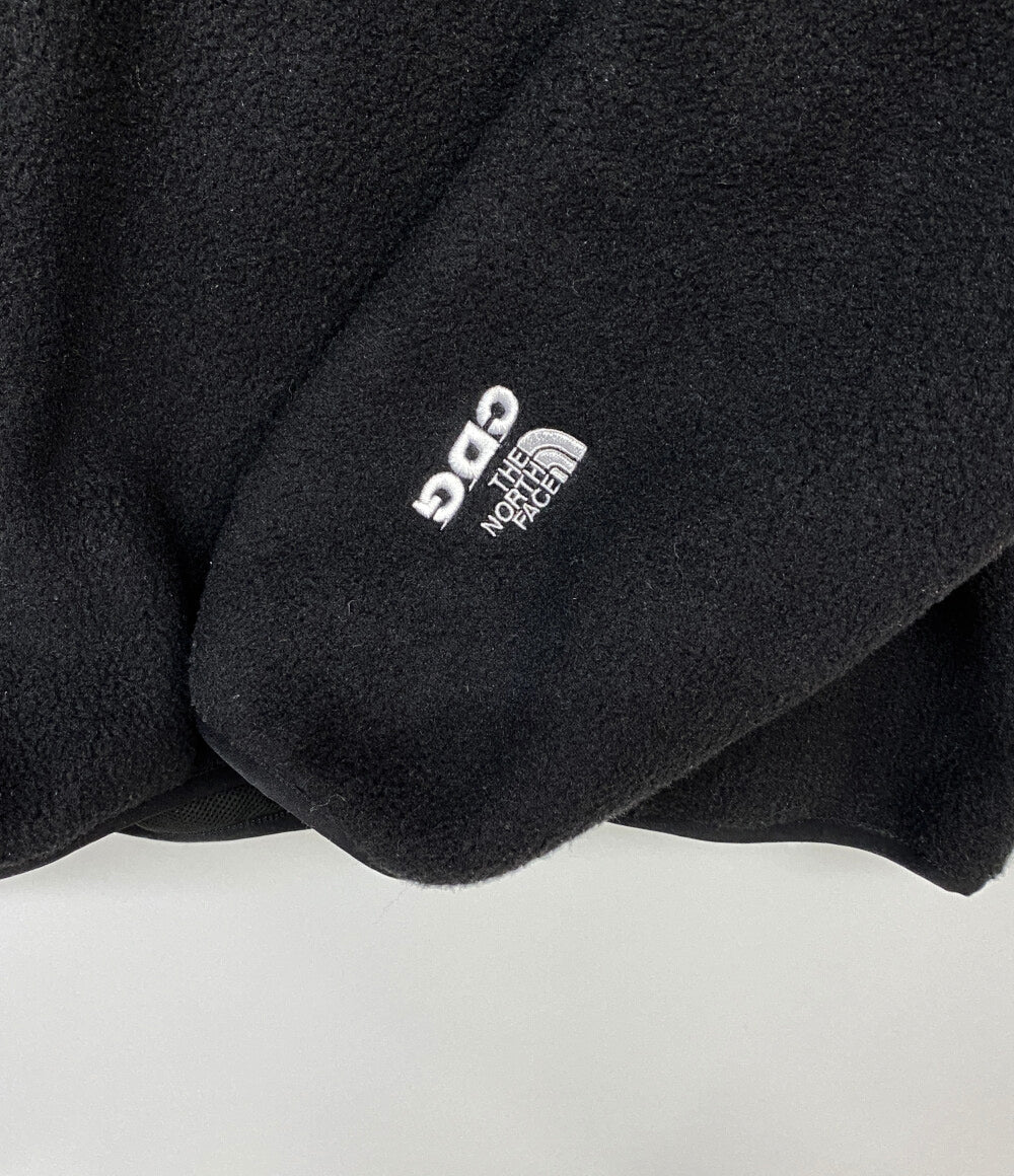 CDG×THE NORTH FACE ザ ノースフェイス フリースジャケット NA52423CD ブラック メンズ SIZE S シーディージー