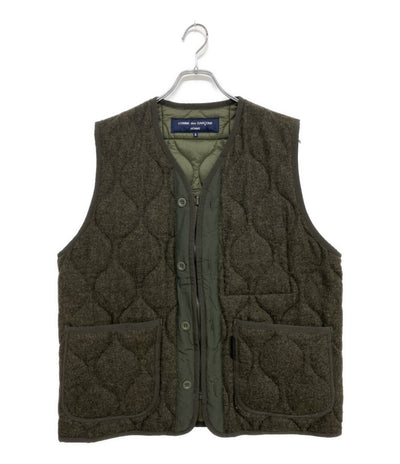 美品 COMME des GARCONS HOMME PLUS キルティングベスト HL-V002 メンズ SIZE S コムデギャルソンオムプリュス