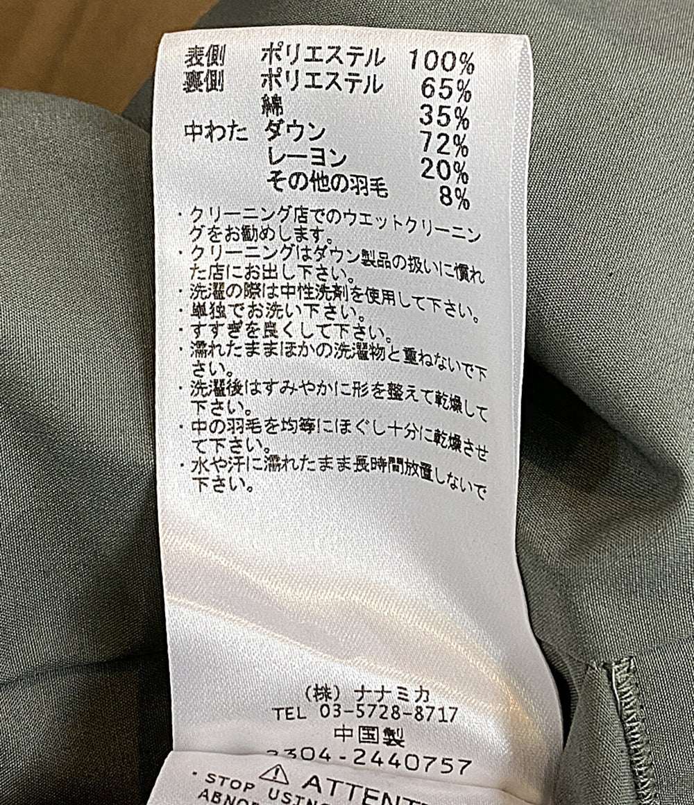 美品 nanamica ダウンジャケット PALACE SUAF372E メンズ SIZE M ナナミカ