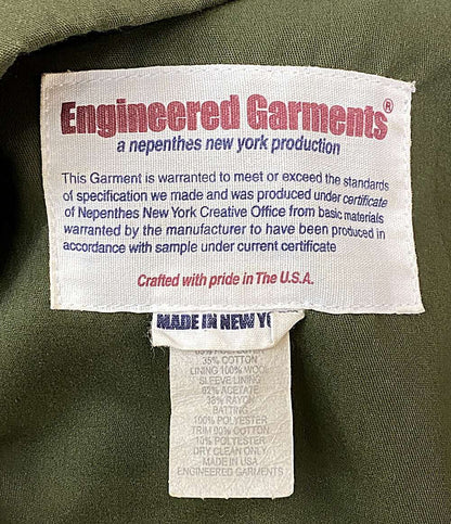 ENGINEERED GARMENTS ジャケット フィールドパーカー カーキ メンズ SIZE M エンジニアドガーメンツ