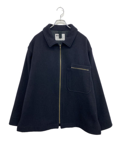 MHL. ジャケット WOOL ZIP BLOUSON 596-3225581 メンズ SIZE L エムエイチエル
