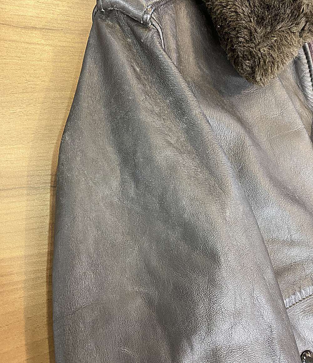 SCHOTT フライトジャケット G-1 ライナー付き ブラウン メンズ SIZE 36 ショット
