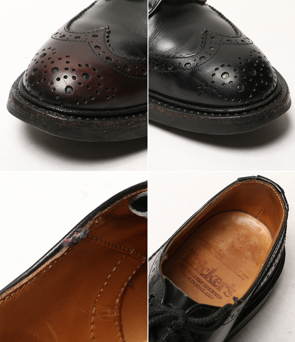 TRICKER'S ウィングチップ BOURTON ビジネスシューズ ブラック メンズ