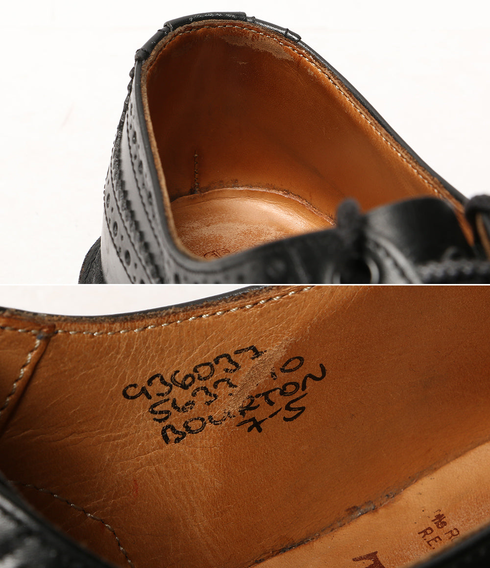 TRICKER'S ウィングチップ BOURTON ビジネスシューズ ブラック メンズ SIZE 7.5 トリッカーズ