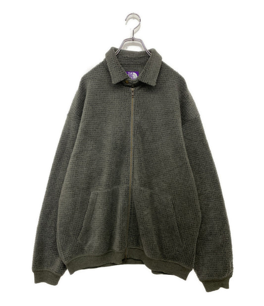THE NORTH FACE PURPLE LABEL ジャケット POLARTEC Wool Fleece Sweater Jacket グレー N25FA051 メンズ SIZE M ザノースフェイスパープルレーベル