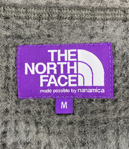 THE NORTH FACE PURPLE LABEL ジャケット POLARTEC Wool Fleece Sweater Jacket グレー N25FA051 メンズ SIZE M ザノースフェイスパープルレーベル