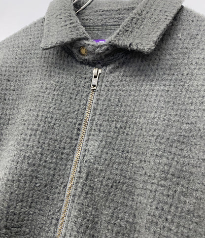 THE NORTH FACE PURPLE LABEL ジャケット POLARTEC Wool Fleece Sweater Jacket グレー N25FA051 メンズ SIZE M ザノースフェイスパープルレーベル