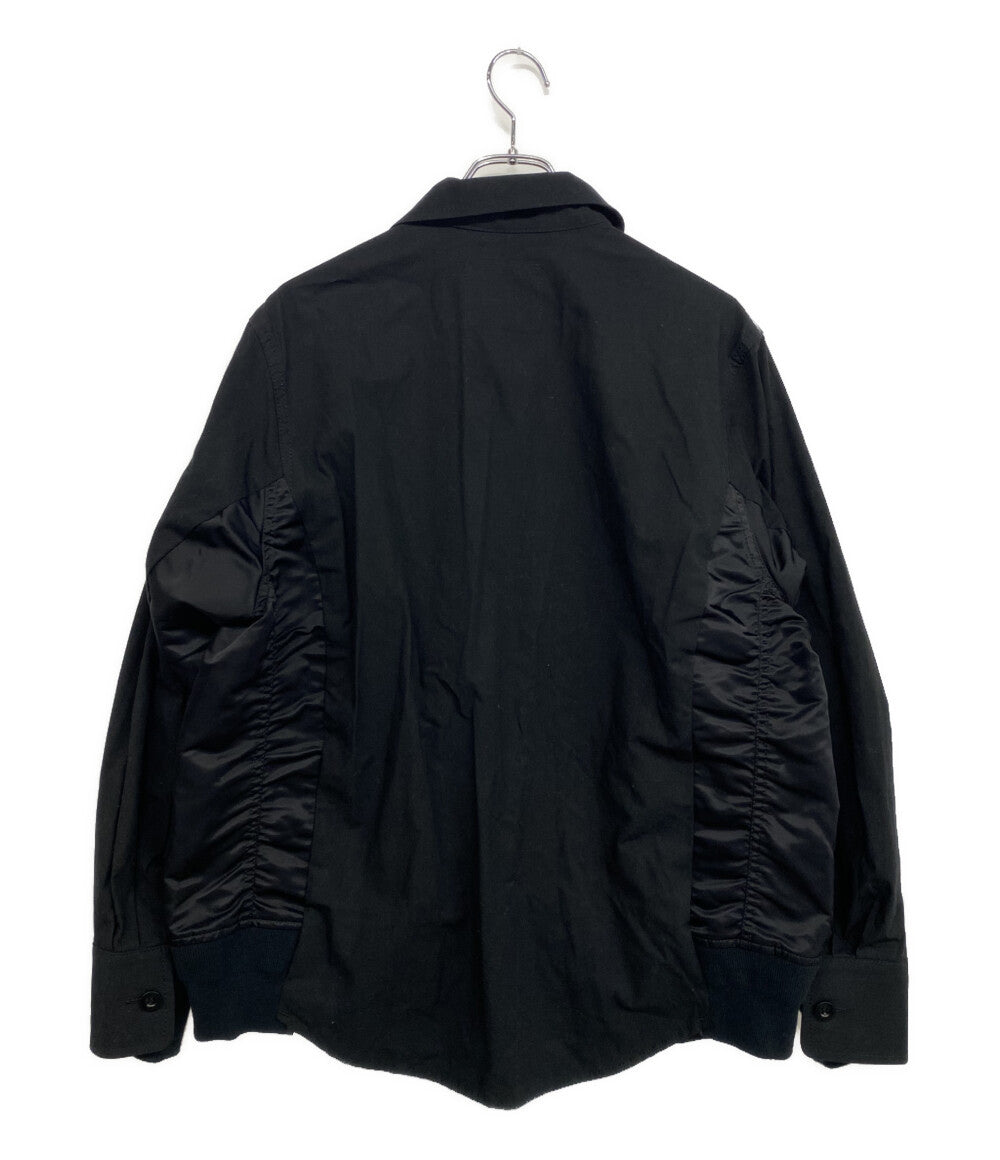 sacai 長袖シャツ Cotton Oxford × Nylon Twill Shirt AD2022 SCM-040 メンズ SIZE 2 サカイ