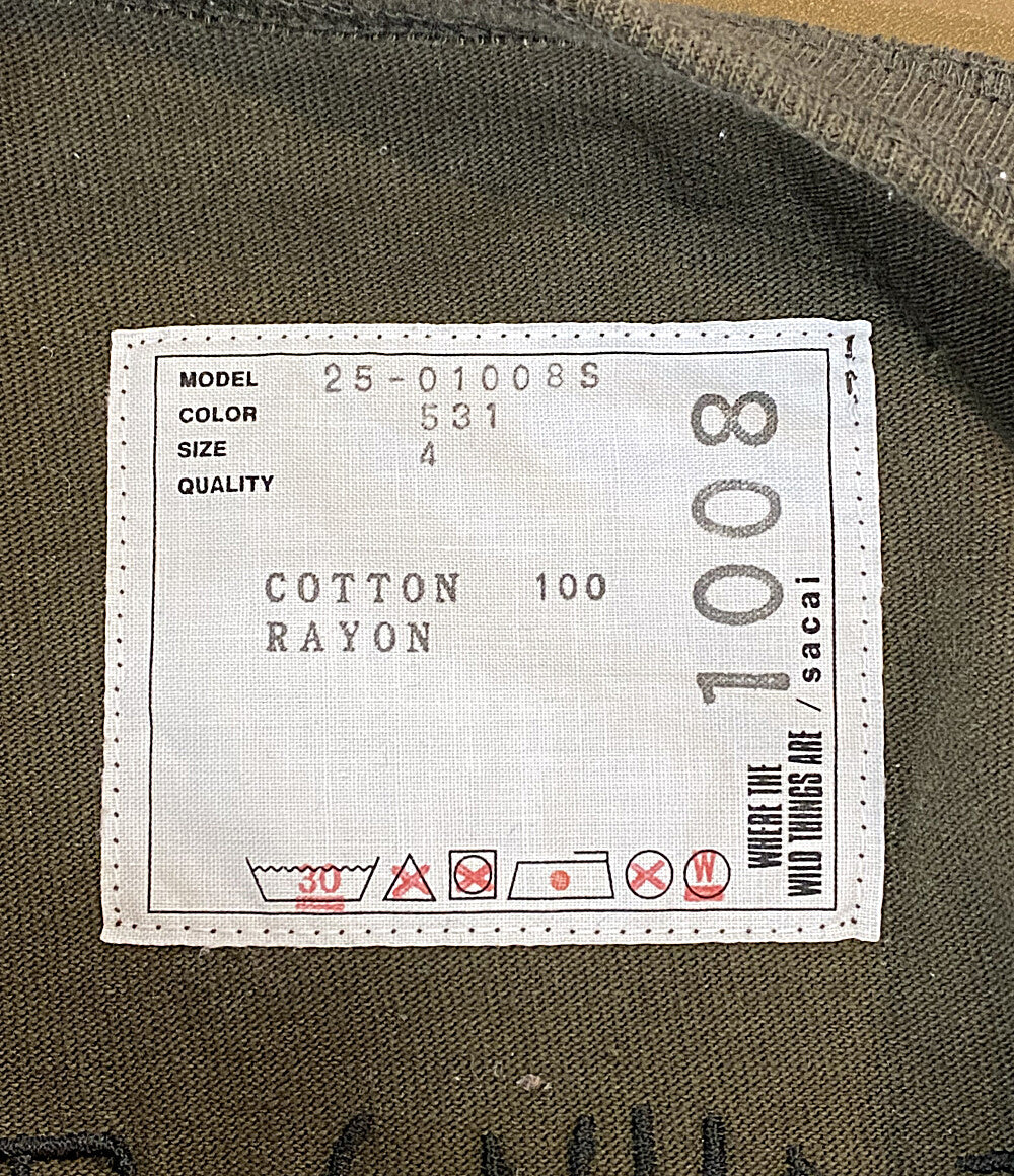 sacai 半袖Ｔシャツ WHERE THE WILD THINGS ARE T-Shirt 25SS 25-01008S メンズ SIZE 4 サカイ