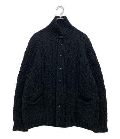 美品 JUNYA WATANABE MAN ニット フィッシャーマンニットカーディガン 21AW WH-N004 メンズ SIZE M ジュンヤワタナベマン