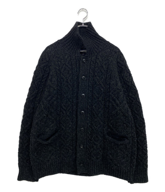美品 JUNYA WATANABE MAN ニット フィッシャーマンニットカーディガン 21AW WH-N004 メンズ SIZE M ジュンヤワタナベマン