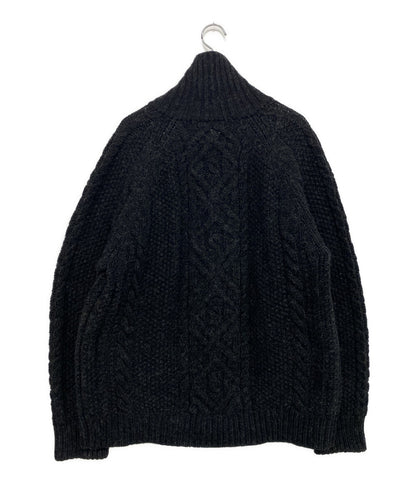 美品 JUNYA WATANABE MAN ニット フィッシャーマンニットカーディガン 21AW WH-N004 メンズ SIZE M ジュンヤワタナベマン