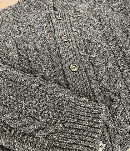 美品 JUNYA WATANABE MAN ニット フィッシャーマンニットカーディガン 21AW WH-N004 メンズ SIZE M ジュンヤワタナベマン