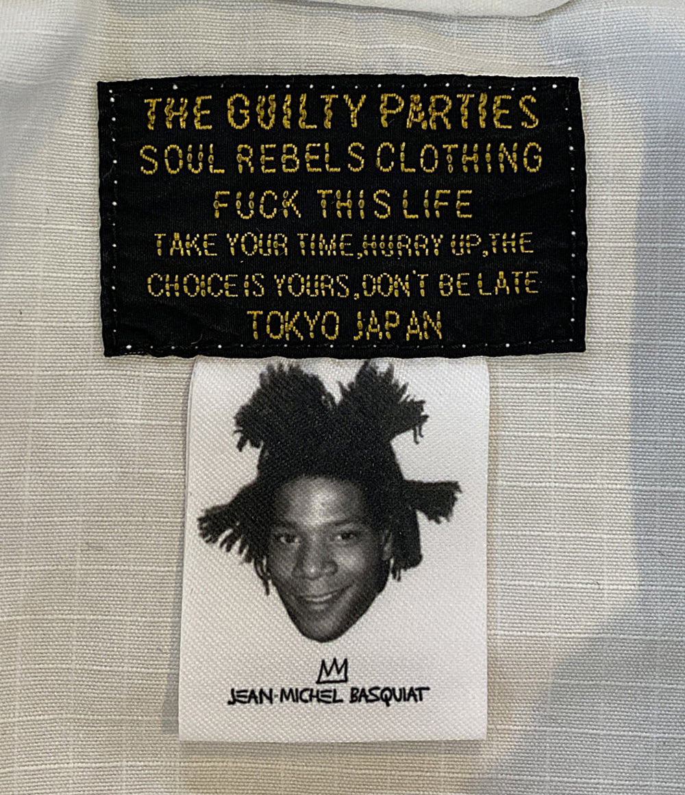 WACKO MARIA シャツジャケット ×Jean-Michel Basquiat メンズ SIZE M ワコマリア