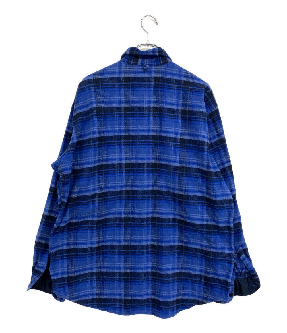 THE NORTH FACE PURPLE LABEL シャツジャケット Flannel Field Work Shirt N24G033 メンズ SIZE L ザノースフェイスパープルレーベル