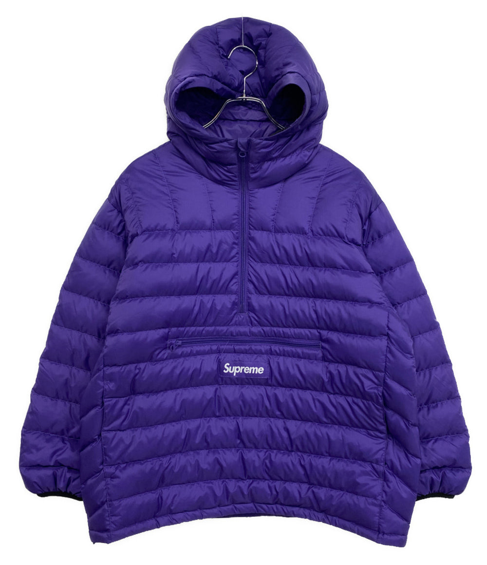 Supreme ダウンジャケット Micro Down Haif Zip Hooded Pullover 20AW メンズ SIZE S シュプリーム
