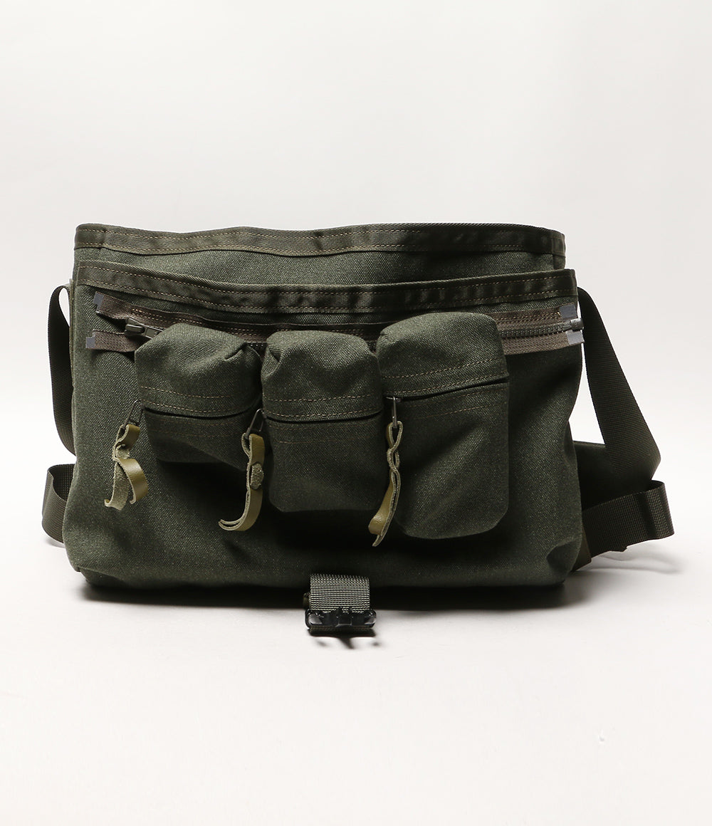 Hender Scheme ショルダーバッグ Messenger Bag Small カーキ メンズ