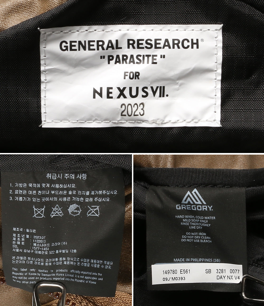 GREGORY リュック・デイパック ×NEXUS7 GENERAL RESERCH DAYBACK メンズ グレゴリー