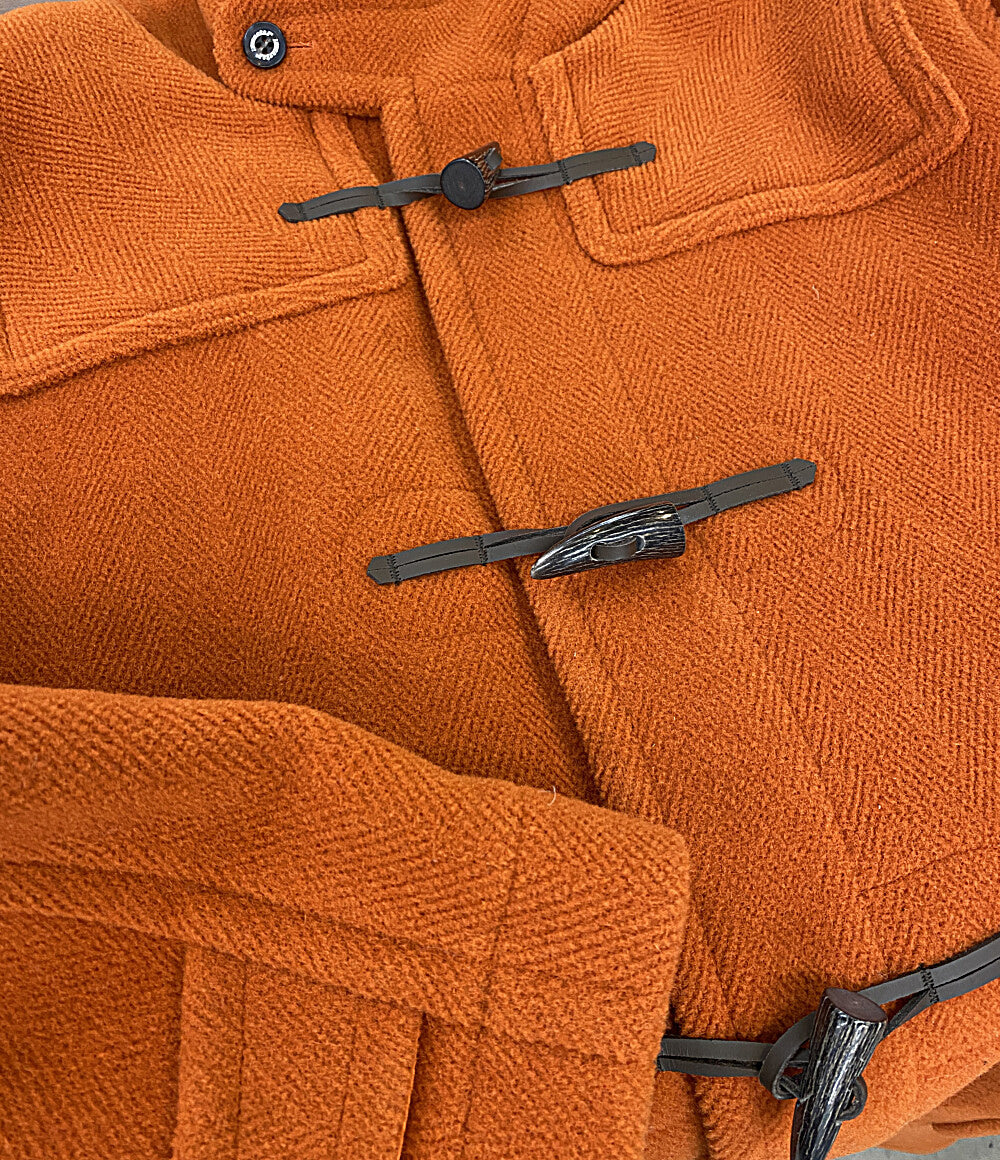 美品 INVERTERE インバーティア ダッフルコート Joshua Ellis エルメスオレンジ IV242JE25011 メンズ SIZE 42