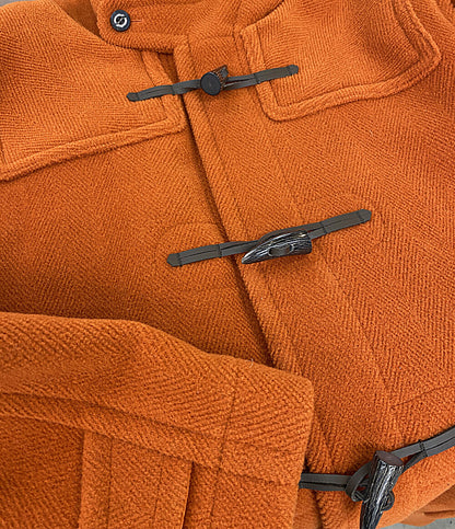 美品 INVERTERE インバーティア ダッフルコート Joshua Ellis エルメスオレンジ IV242JE25011 メンズ SIZE 42