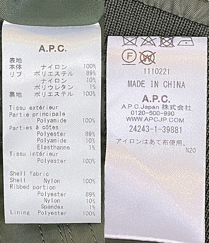 美品 A・P・C フライトジャケット カーキ CWU-36P メンズ SIZE M アーペーセー