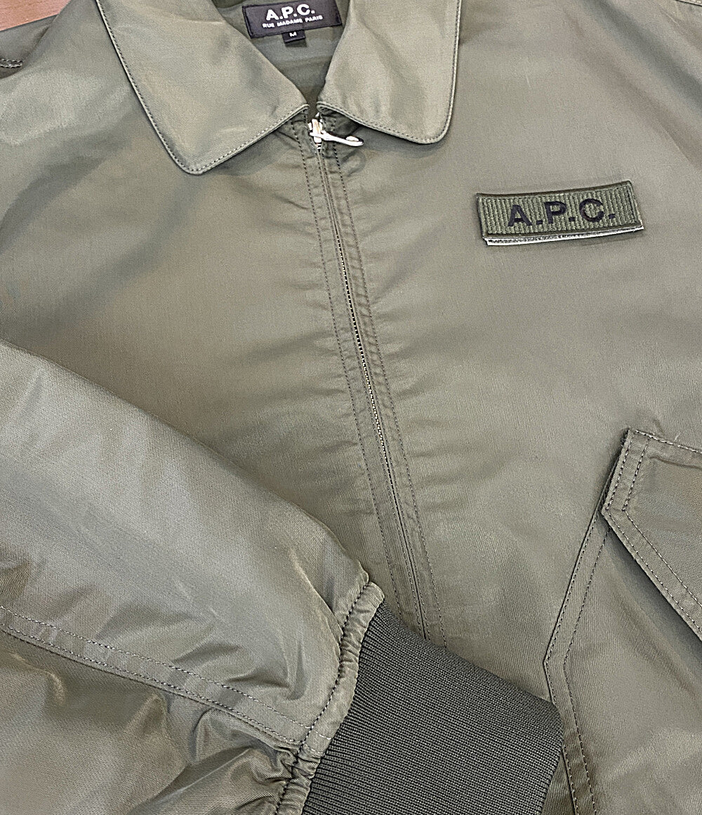 美品 A・P・C フライトジャケット カーキ CWU-36P メンズ SIZE M アーペーセー